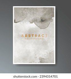Cover template with watercolor background. Design for your cover, date, postcard, banner, logo.