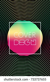 Cover templates design set with abstract fluid colors. Modern business colorful layout. Set of vector covers for branding, book, poster, banner, catalog, report, document or any page. Blank text space