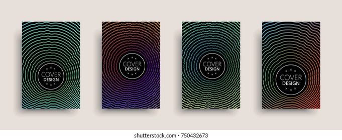 Cover templates design set with abstract fluid colors. Modern business colorful layout. Set of vector covers for branding, book, poster, banner, catalog, report, document or any page. Blank text space