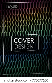 Cover templates design set with abstract fluid colors. Modern liquid trendy colorful shapes. Futuristic digital set of vector cover illustration. Branding, posters, banners, catalog or reports