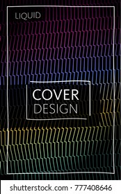 Cover templates design set with abstract fluid colors. Modern liquid trendy colorful shapes. Futuristic digital set of vector cover illustration. Branding, posters, banners, catalog or reports