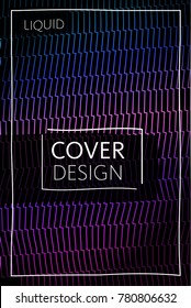 Cover templates design set with abstract fluid colors. Modern liquid trendy colorful shapes. Futuristic digital set of vector cover illustration. Branding, posters, banners, catalog or reports