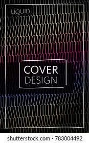 Cover templates design set with abstract fluid colors. Modern liquid trendy colorful shapes. Futuristic digital set of vector cover illustration. Branding, posters, banners, catalog or reports