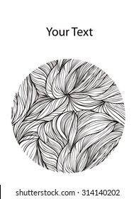 cover text with a graphic pattern