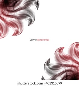  cover. vector background with abstract fire leaves