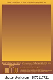 Cover .Vector banner with a geometric pattern. Form with the composition of gradients. Eps10 vector template.