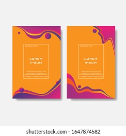 Cover vector design, modern background, backdrop, cover page, landing page, abstract design. colorful style gradients with eps 10 for free royalty