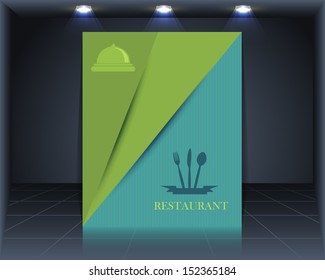 Cover Vector Template Restaurant Menu