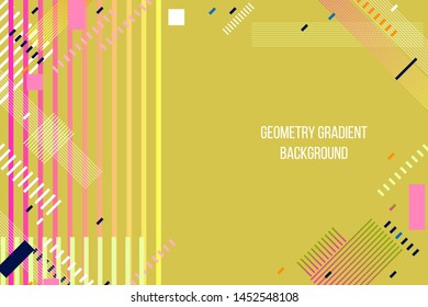 Cover vocation modern templates set vector geometric abstract background