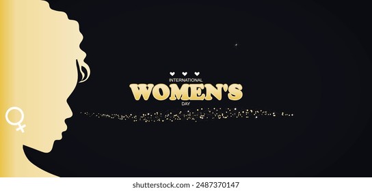 Cover of Women's Day magazine featuring a silhouette of a woman, elegant and empowering