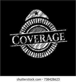 Coverage on chalkboard