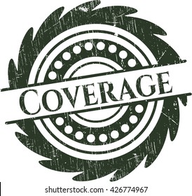 Coverage rubber grunge texture stamp