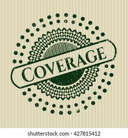 Coverage rubber stamp