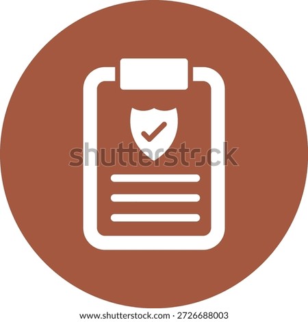 Coverage Vector Icon Design Illustration