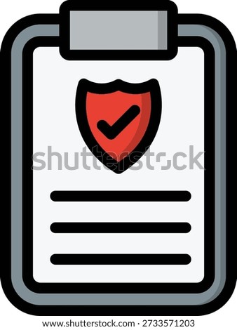 Coverage Vector Icon Design Illustration