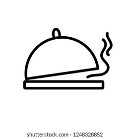 Covered Food logo icon vector