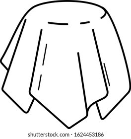 covered object  line art icon 