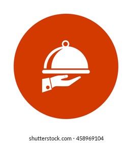 covered plate icon