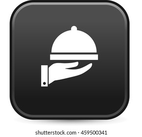 covered plate icon