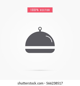 Covered plate icon