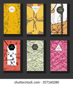 covering design annual report vector template leaflet advertising presentations leaflet magazine hand drawn stack of aesthetic advertisement vector background marriage marriage bridal anniversary clas