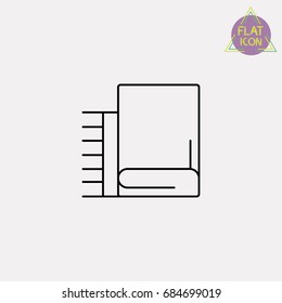 coverlet line icon