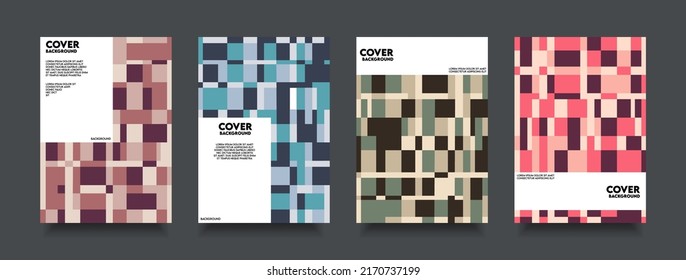 Covers abstract geometric design and poster background minimal