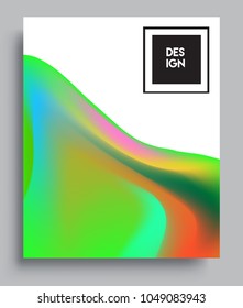 Covers background with liquid color, arrangement of abstract lines and style graphic geometric elements. Applicable for placards, brochures, posters, covers and banners. Vector illustrations.