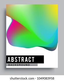 Covers background with liquid color, arrangement of abstract lines and style graphic geometric elements. Applicable for placards, brochures, posters, covers and banners. Vector illustrations.