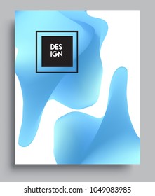Covers background with liquid color, arrangement of abstract lines and style graphic geometric elements. Applicable for placards, brochures, posters, covers and banners. Vector illustrations.