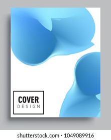Covers background with liquid color, arrangement of abstract lines and style graphic geometric elements. Applicable for placards, brochures, posters, covers and banners. Vector illustrations.