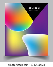 Covers background with liquid color, arrangement of abstract lines and style graphic geometric elements. Applicable for placards, brochures, posters, covers and banners. Vector illustrations.