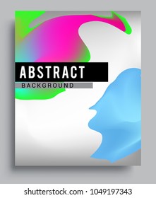 Covers background with liquid color, arrangement of abstract lines and style graphic geometric elements. Applicable for placards, brochures, posters, covers and banners. Vector illustrations.

