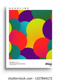 Covers background template with Abstract colorful design and modern abstract pattern. Vector templates for modern design, cover, template, decorated, brochure.