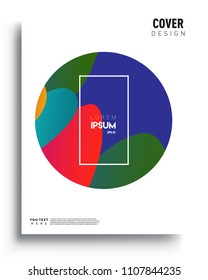 Covers background template with Abstract colorful design and modern abstract pattern. Vector templates for modern design, cover, template, decorated, brochure.