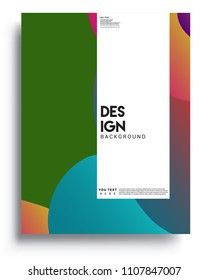 Covers background template with Abstract colorful design and modern abstract pattern. Vector templates for modern design, cover, template, decorated, brochure.