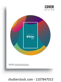 Covers background template with Abstract colorful design and modern abstract pattern. Vector templates for modern design, cover, template, decorated, brochure.