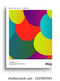 Covers background template with Abstract colorful design and modern abstract pattern. Vector templates for modern design, cover, template, decorated, brochure.