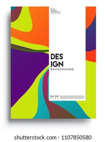 Covers background template with Abstract colorful design and modern abstract pattern. Vector templates for modern design, cover, template, decorated, brochure.