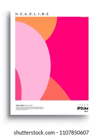 Covers background template with Abstract colorful design and modern abstract pattern. Vector templates for modern design, cover, template, decorated, brochure.