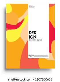 Covers background template with Abstract colorful design and modern abstract pattern. Vector templates for modern design, cover, template, decorated, brochure.