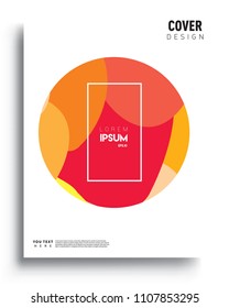 Covers background template with Abstract colorful design and modern abstract pattern. Vector templates for modern design, cover, template, decorated, brochure.