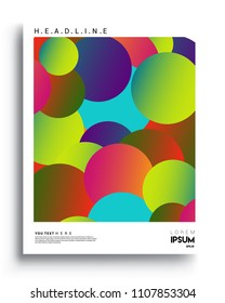 Covers background template with Abstract colorful design and modern abstract pattern. Vector templates for modern design, cover, template, decorated, brochure.