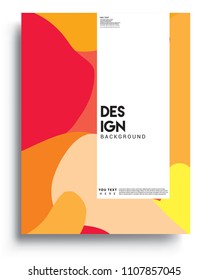 Covers background template with Abstract colorful design and modern abstract pattern. Vector templates for modern design, cover, template, decorated, brochure.

