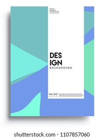 Covers background template with Abstract colorful design and modern abstract pattern. Vector templates for modern design, cover, template, decorated, brochure.

