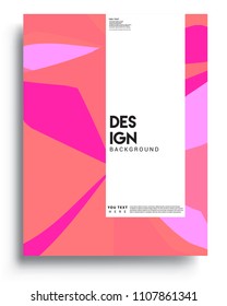 Covers background template with Abstract colorful design and modern abstract pattern. Vector templates for modern design, cover, template, decorated, brochure.

