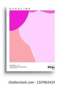 Covers background template with Abstract colorful design and modern abstract pattern. Vector templates for modern design, cover, template, decorated, brochure.

