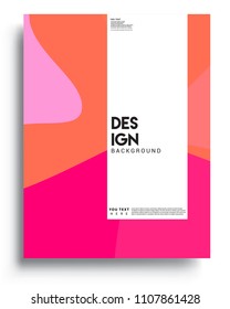Covers background template with Abstract colorful design and modern abstract pattern. Vector templates for modern design, cover, template, decorated, brochure.

