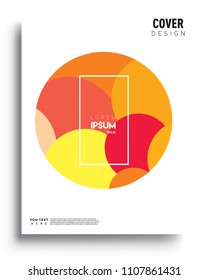 Covers background template with Abstract colorful design and modern abstract pattern. Vector templates for modern design, cover, template, decorated, brochure.

