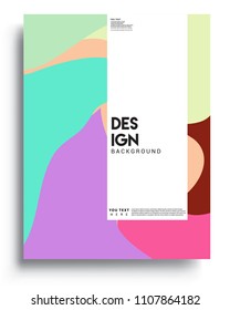 Covers background template with Abstract colorful design and modern abstract pattern. Vector templates for modern design, cover, template, decorated, brochure.